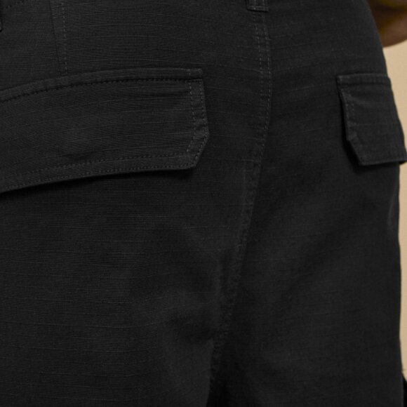 CSG Men’s Black Cargo Shorts | Size 38 | 100% Cotton, Relaxed Fit - Picture 3 of 10